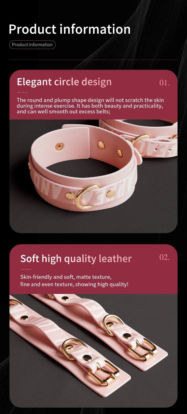 BDSM，BDSM Toys，BDSM Sex Toys，Bondage Gear With Massager describe (10)