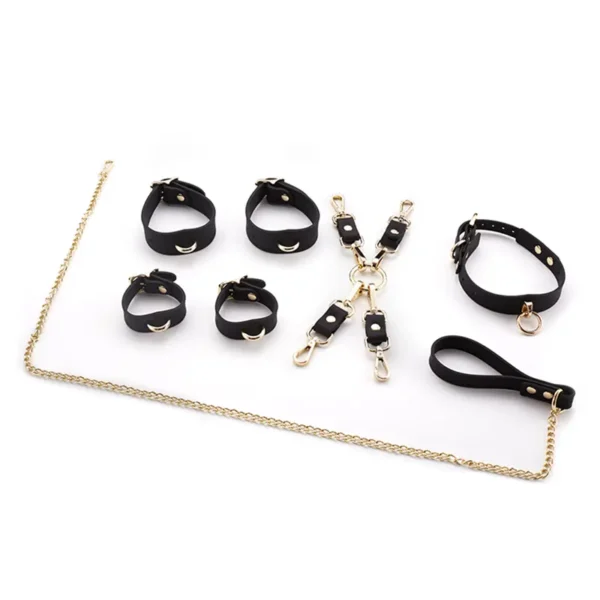 BDSM – Cross buckle bondage kit (ZW-087)