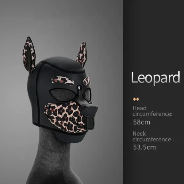 BDSM – BDSM dog headgear (PM-033) - Image 4