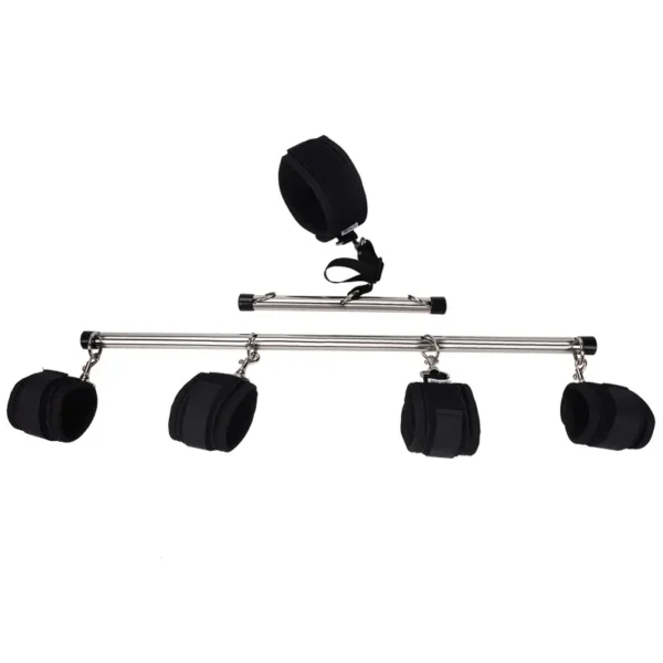 BDSM Kit – Stainless Steel Bondage kit (PU-001) - Image 2