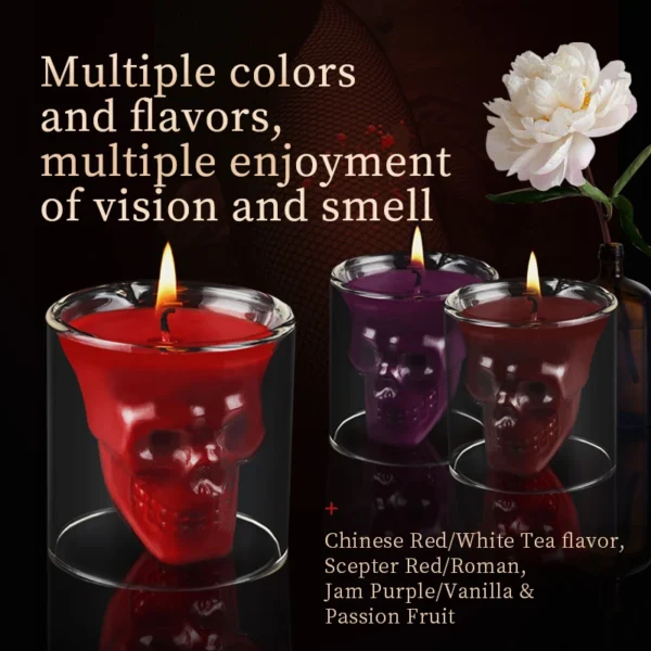 BDSM – Skull candle (QS-045) - Image 5