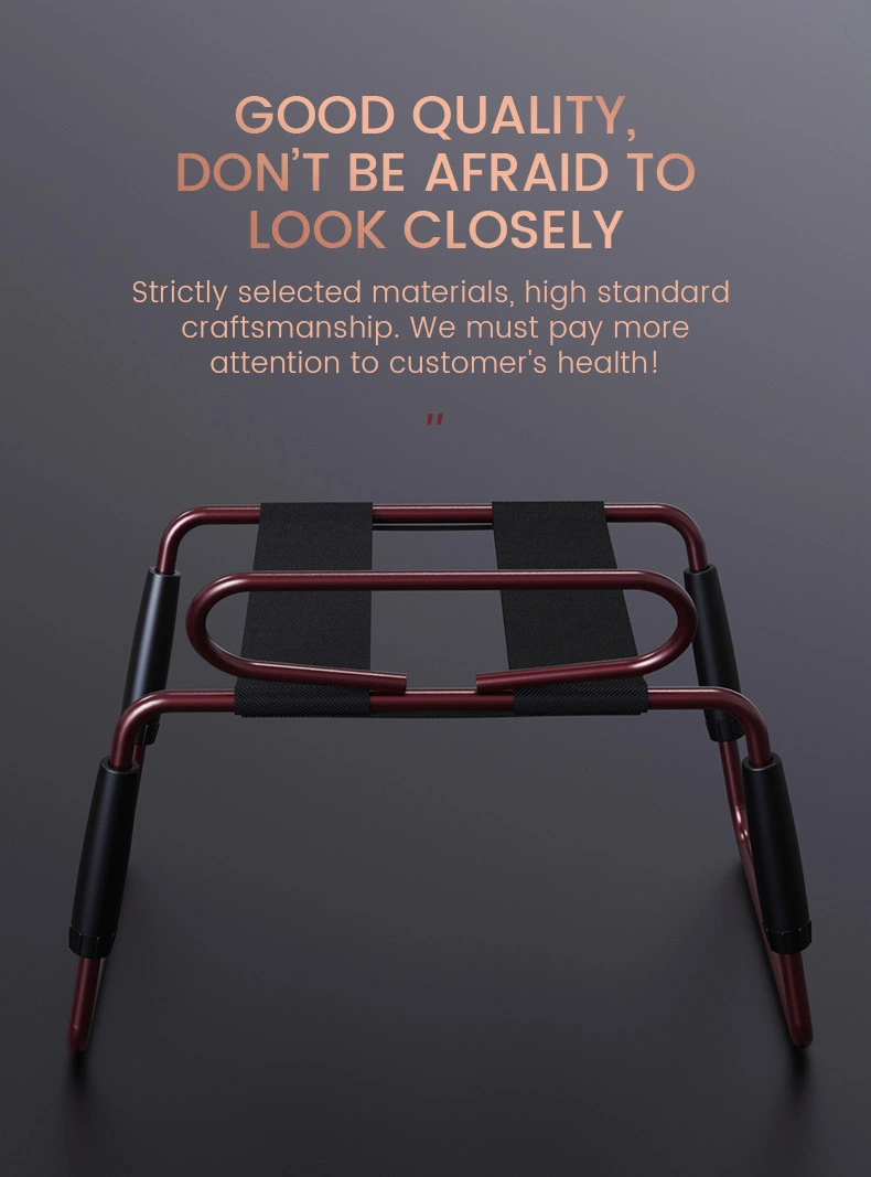 BDSM，BDSM Toys，BDSM Sex Toys，Wine red sex chair describe (11)