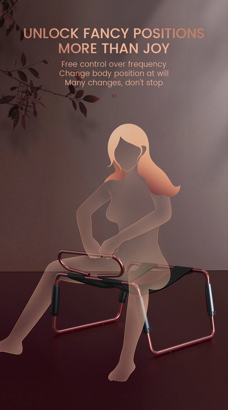 BDSM，BDSM Toys，BDSM Sex Toys，Wine red sex chair describe (3)