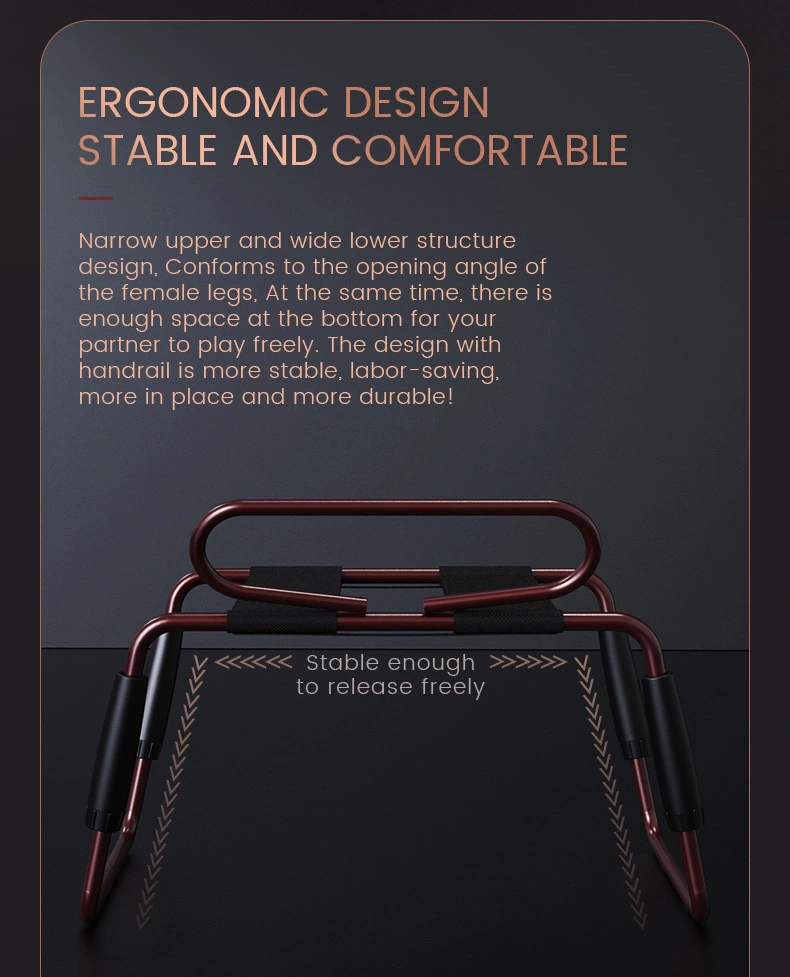 BDSM，BDSM Toys，BDSM Sex Toys，Wine red sex chair describe (5)