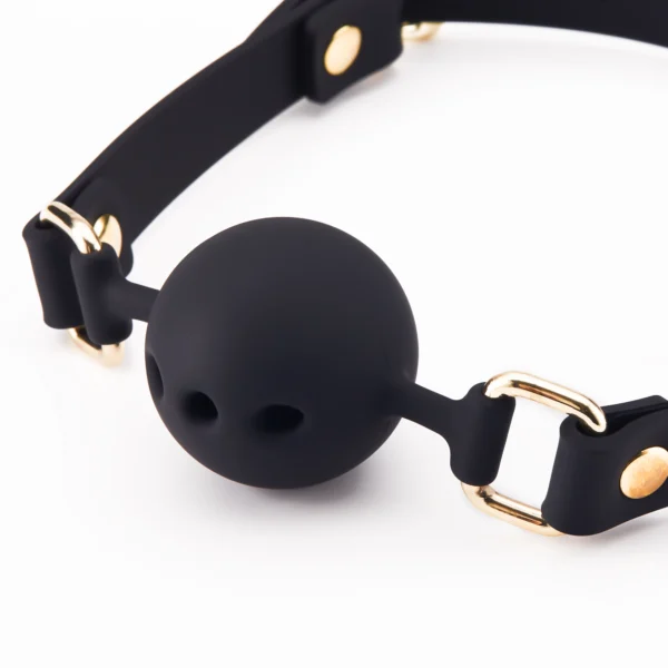 BDSM – Full silicone three-hole ball (ZW-091A) - Image 4