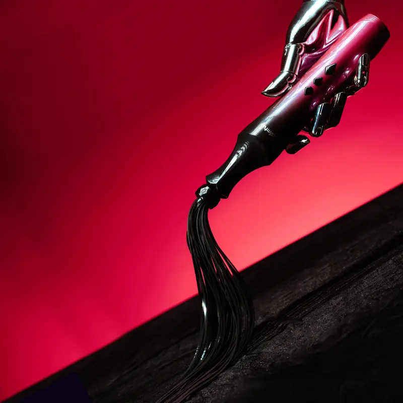 BDSM – Magic Wand Electro Whip - product view 2
