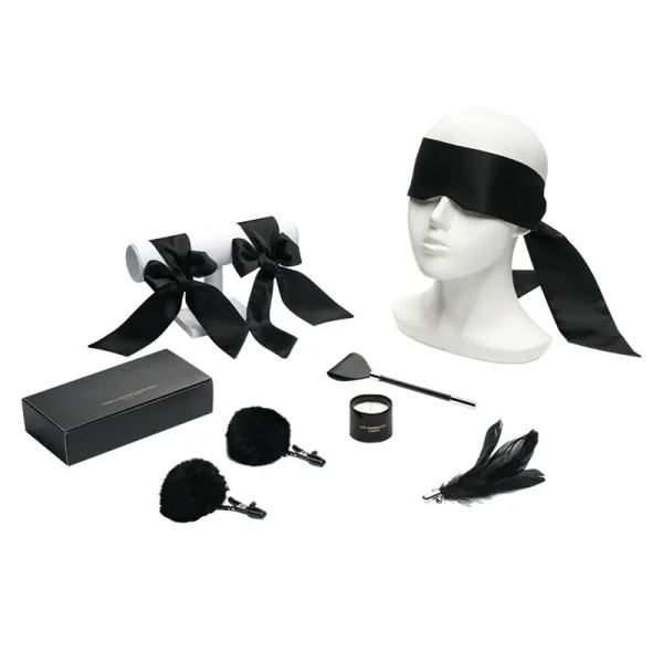 BDSM Eye Mask – Satin 6-piece bondage kit (QS-006) - Image 7