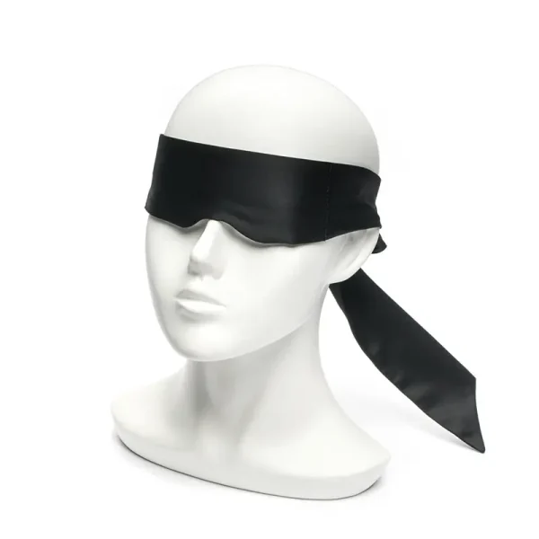 BDSM Eye Mask - Satin Blindfold (QS-007) - Image 2