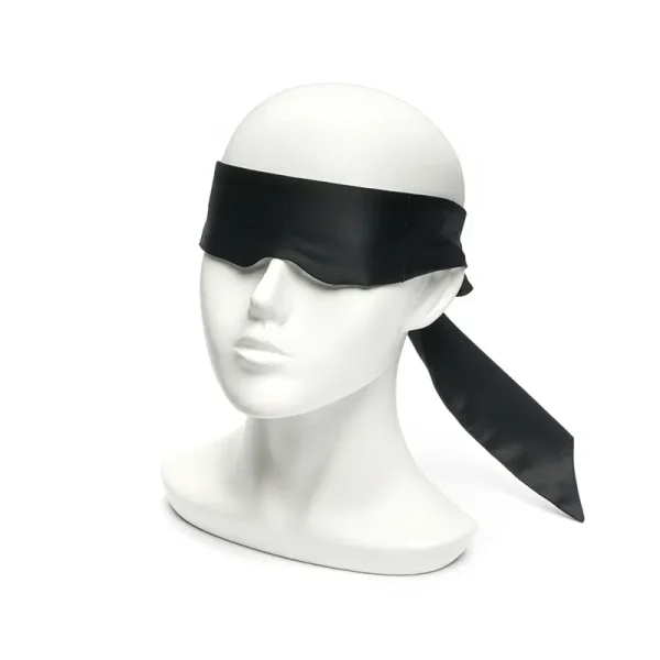 BDSM Eye Mask – Satin blindfold (QS-009) - Image 2