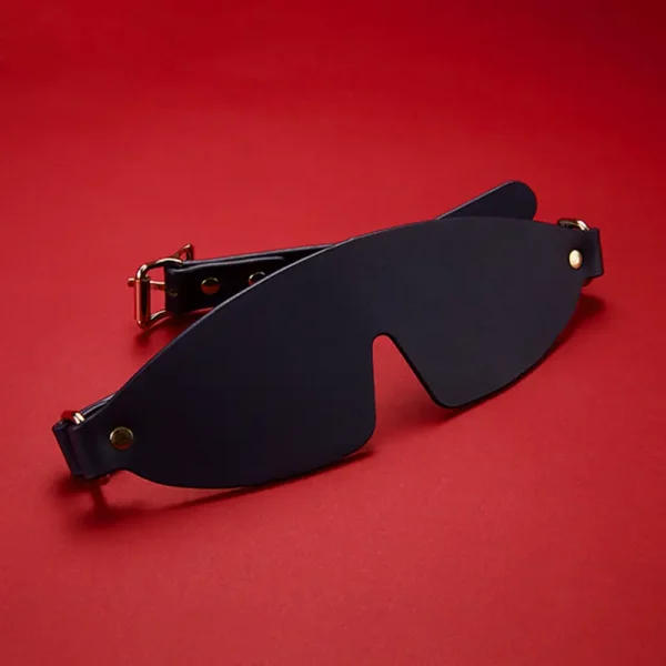 BDSM Eye Mask – Pu blindfold (ZW-095) - Image 4