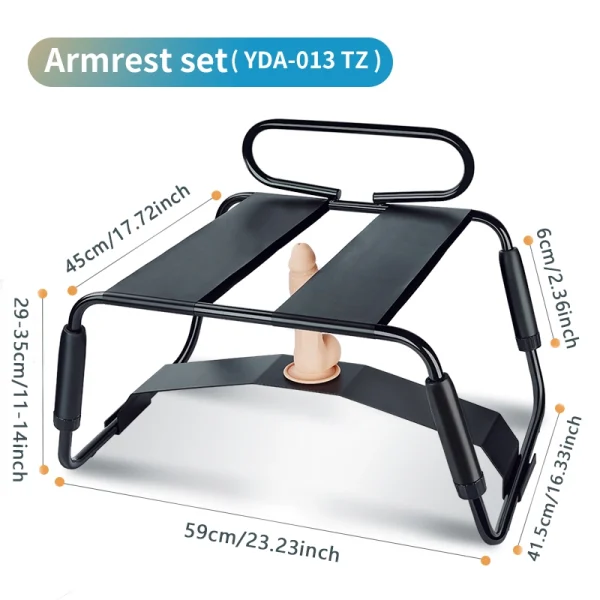 BDSM Furniture – Sex asssist chair with dildo (YDA-013TZ) - Image 2