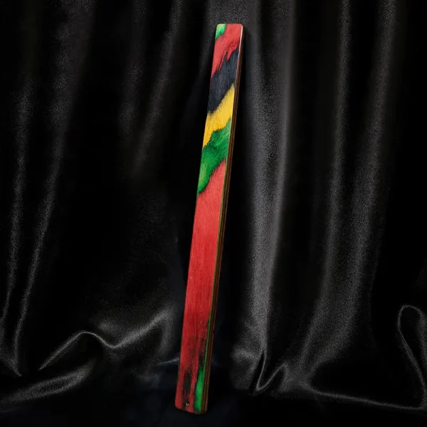 BDSM Paddle - Colorful wooden planks (SP-001) - Image 2