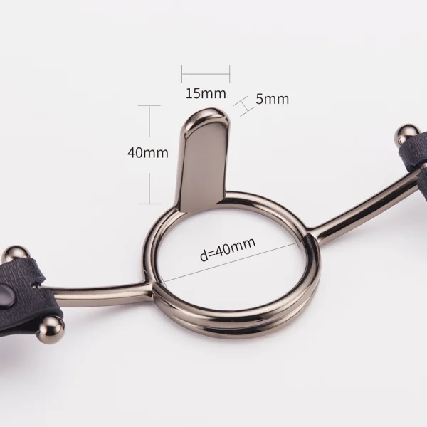 Ball Gag – Tongue pressing and mouth holding (ZW-057) - Image 5