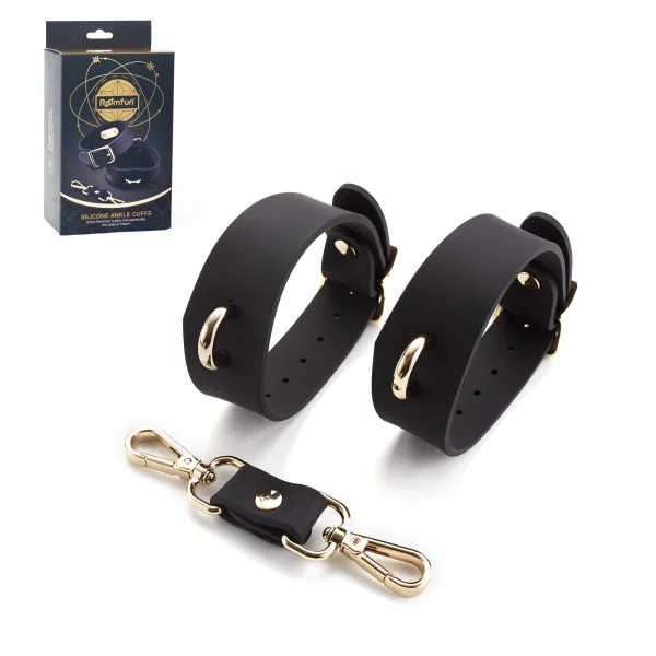 Bondage Ankle Cuffs – Silicone anklet (ZW-089) - Image 6