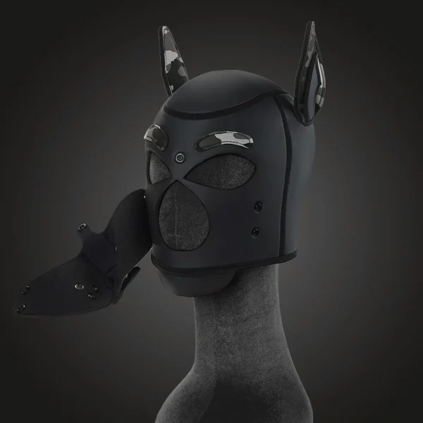 Bondage Hood – BDSM dog headgear (PM-033) - Image 2