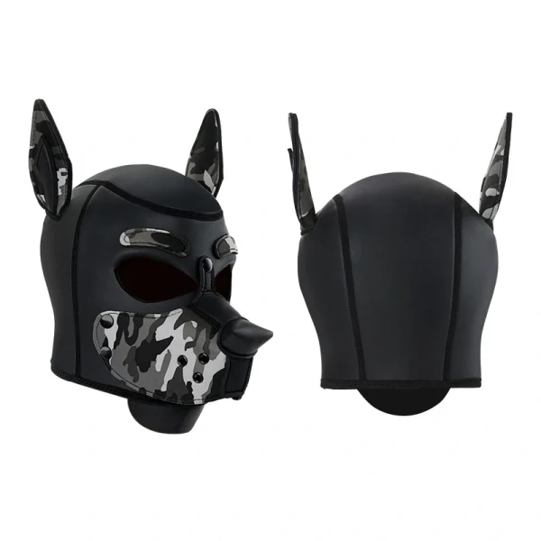 Bondage Hood – BDSM dog headgear (PM-033) - Image 6