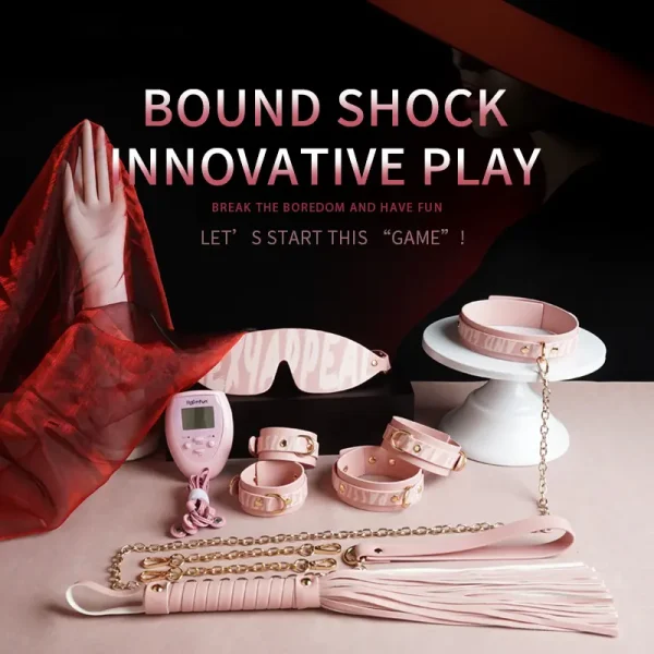 Bondage Kit – Bondage Gear With Massager (ZW-133) - Image 3