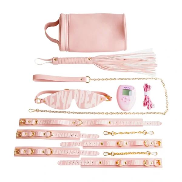 Bondage Kit – Bondage Gear With Massager (ZW-133) - Image 7