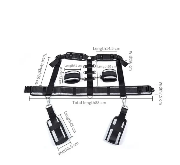 Bondage Tape – Posture harness (YDA-009) - Image 10