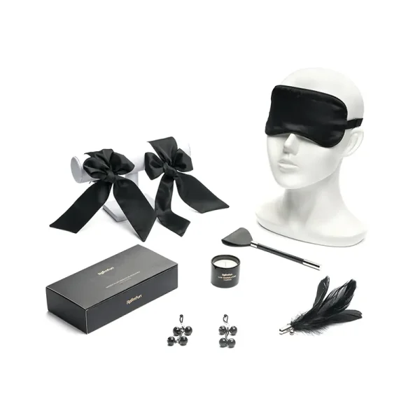 Bondage – Satin 5-piece bondage kit (QS-005)