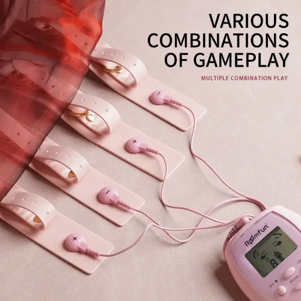 Electro Stimulation BDSM – Bondage Gear With Massager (ZW-133) - Image 5