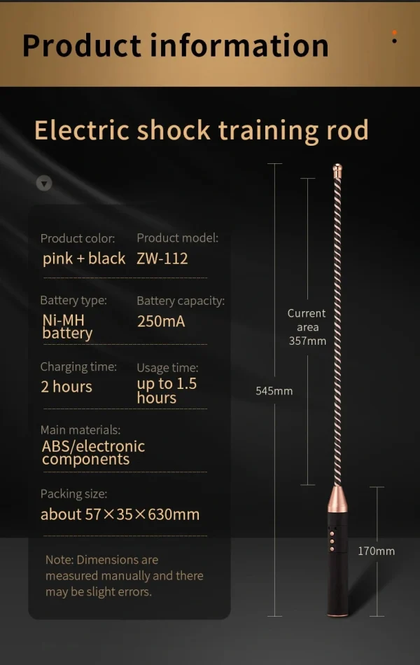 Electro Stimulation BDSM - Electric shocktraining rod (ZW-112) - Image 4