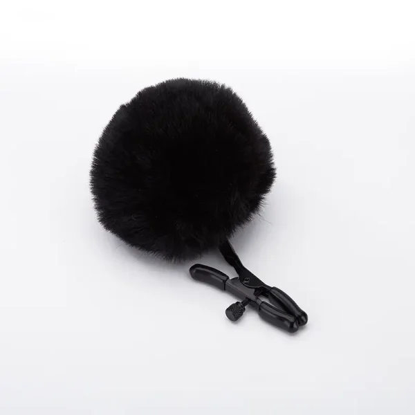 Nipple Clamps – Plush Ball nipple clamps (QS-018) - Image 3