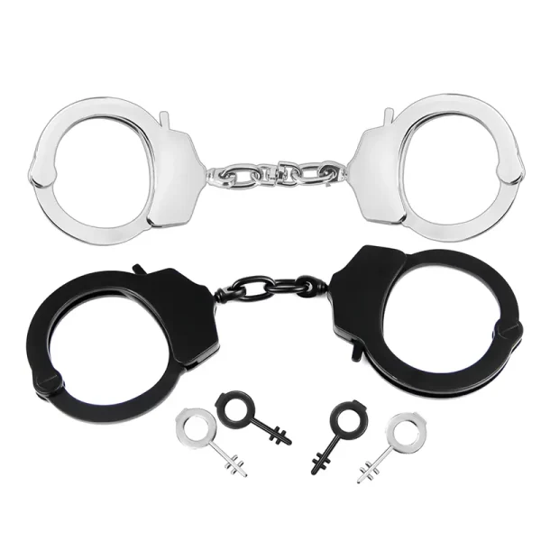 SM Toys – Zinc alloy handcuffs (ZW-084) - Image 2