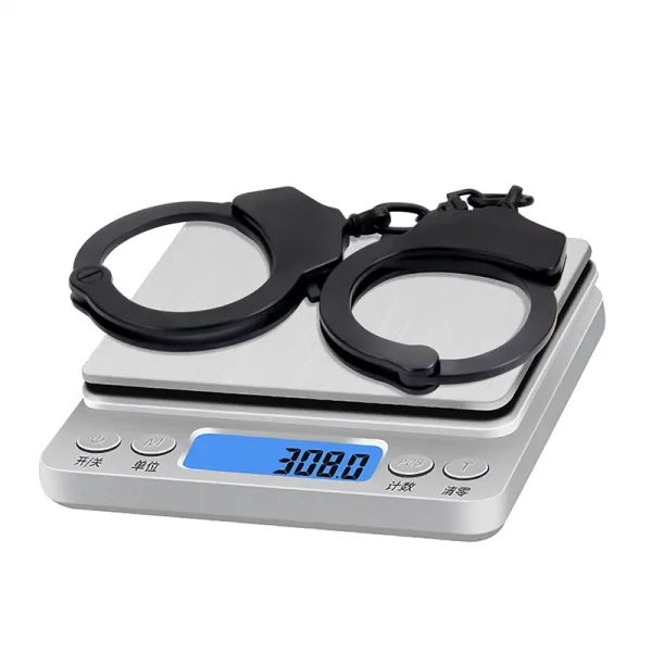 SM Toys – Zinc alloy handcuffs (ZW-084) - Image 4