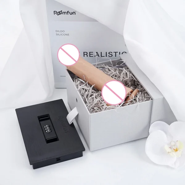 Sex Toys – Realistic Dildos + Password box (GJ-002) - Image 3