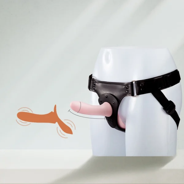 Vibrator – Strap-on dildo with vibrator (CH-003M) - Image 2