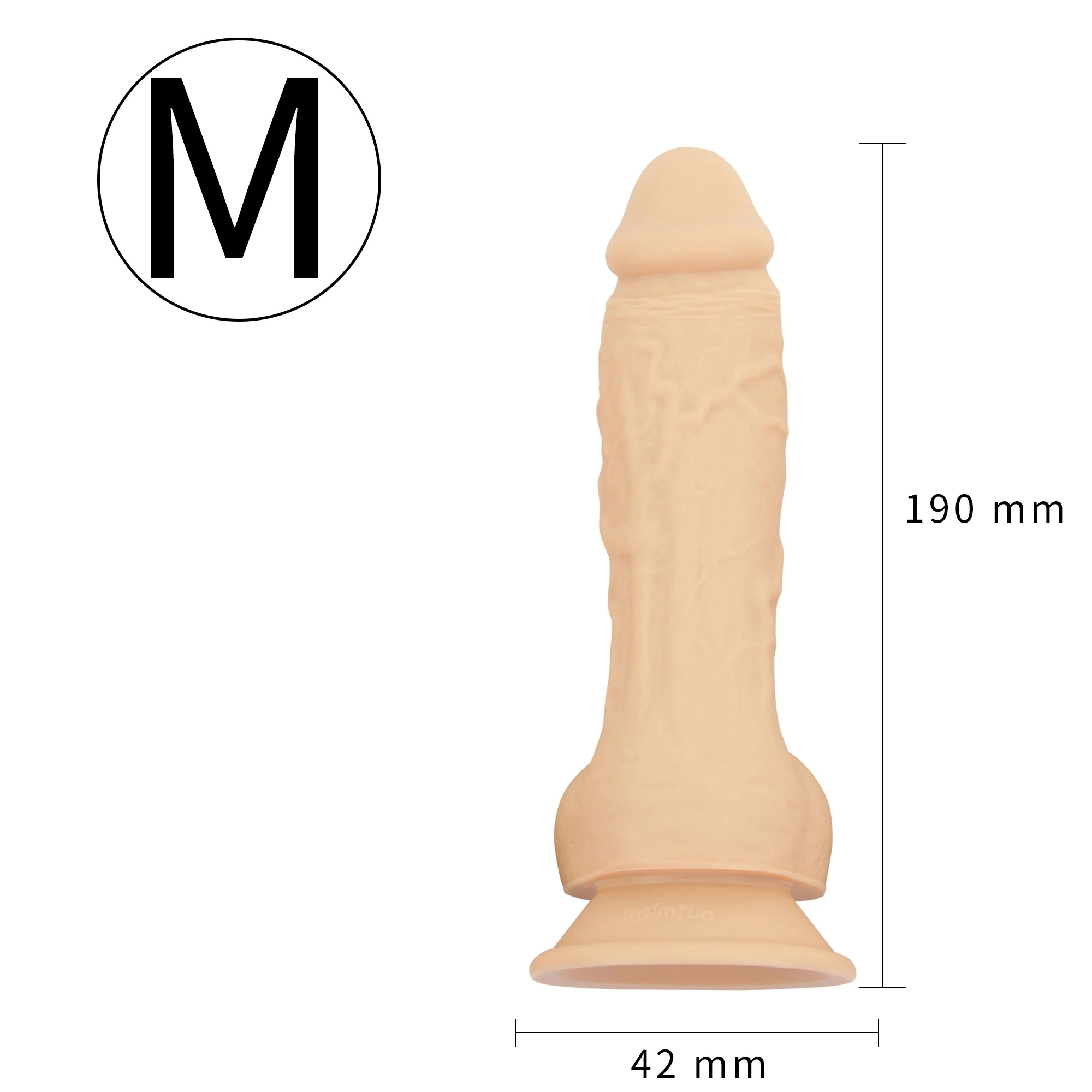 Gay Toys – Simulated suction cup dildo - product view 10