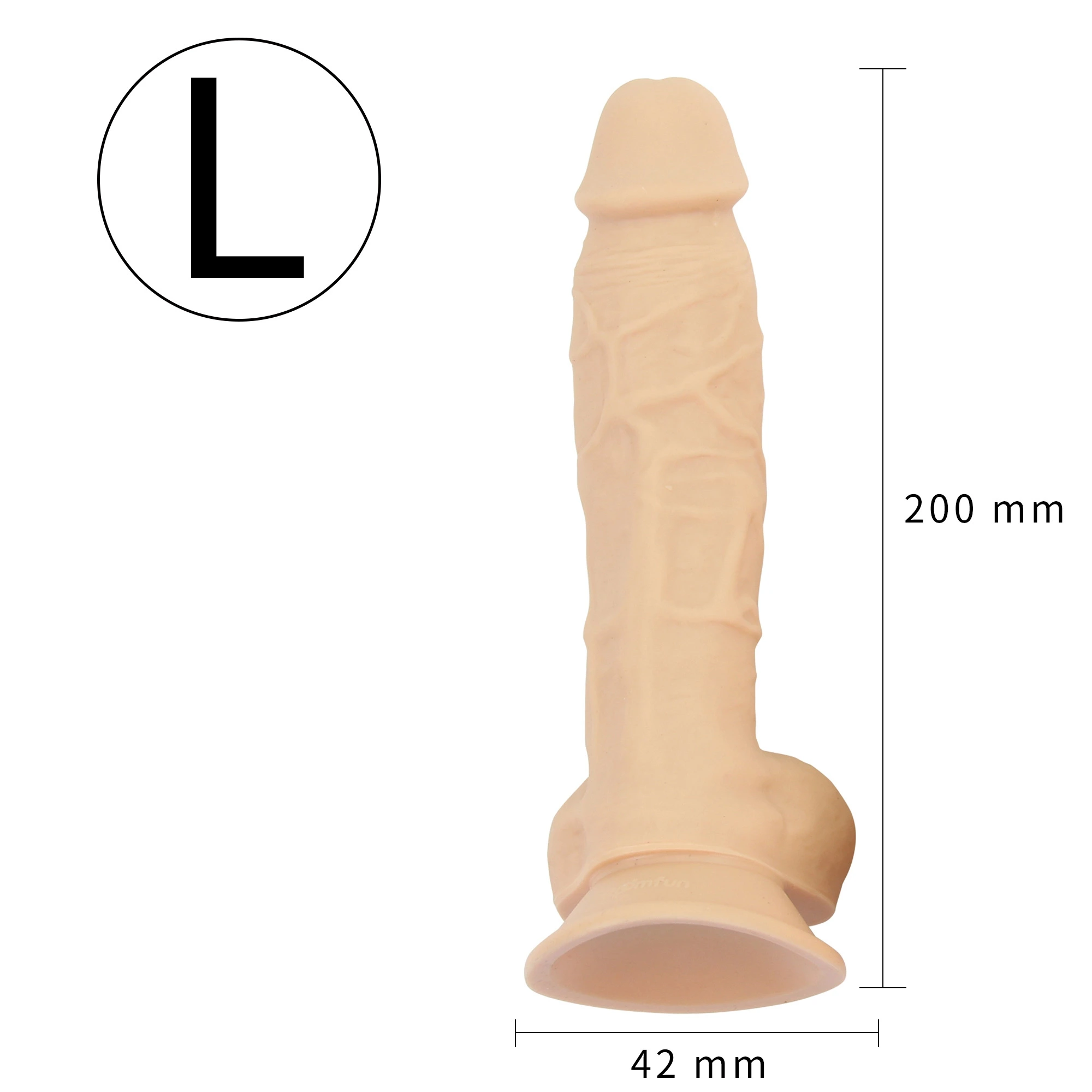Gay Toys – Simulated suction cup dildo - product view 11