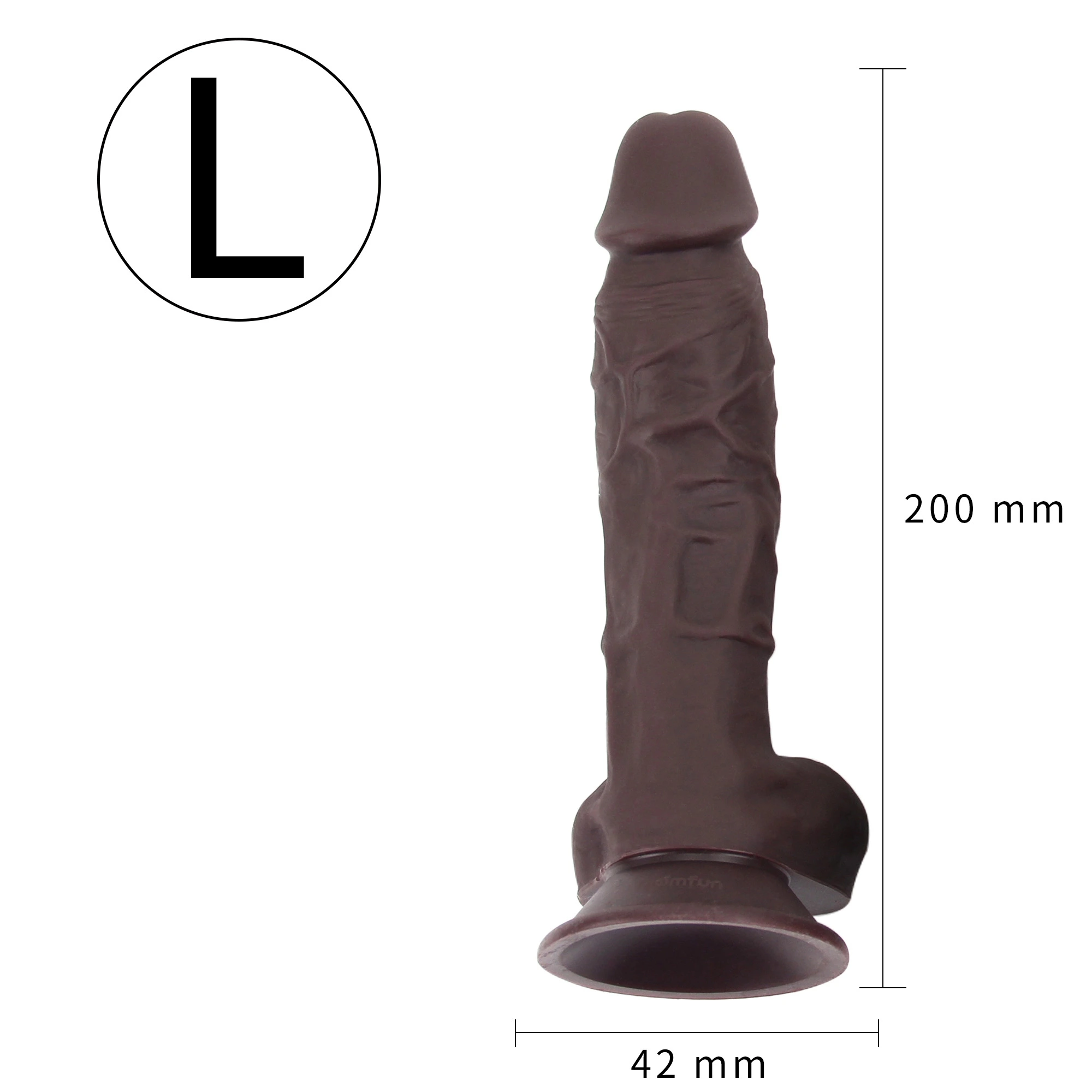 Gay Toys – Simulated suction cup dildo - product view 14