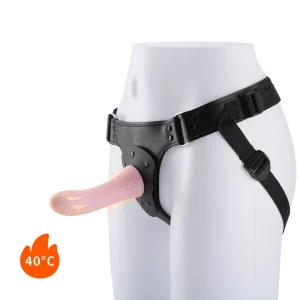 Lesbian Toys – Heated strap-on dildo - product view 1