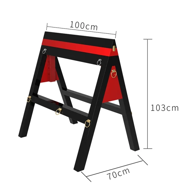 BDSM Furniture – Roomfun Spanish Donkey Trojan (ZW-050) - Image 5