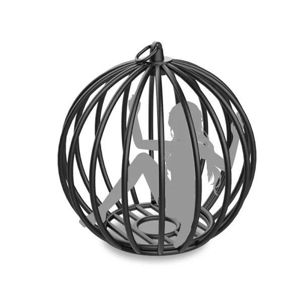 BDSM Furniture – Roomfun pumpkin cage hanging cage (ZW-042) - Image 3