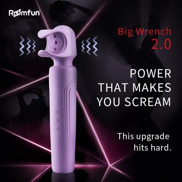 Male Masturbators - Forced climax AV vibrator 2.0 for male (QS-042)
