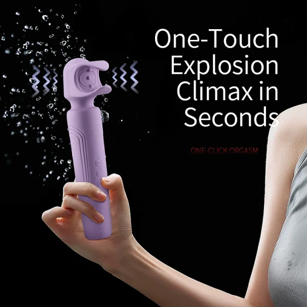 Male Masturbators - Forced climax AV vibrator 2.0 for male (QS-042) - Image 7