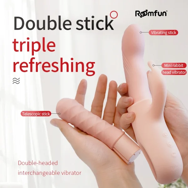 Roomfun - Removable dildo set (QS-077) - Image 4