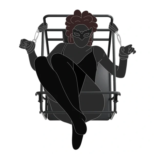 Sex Appartments – Roomfun Curling Chair (ZW-119) - Image 3