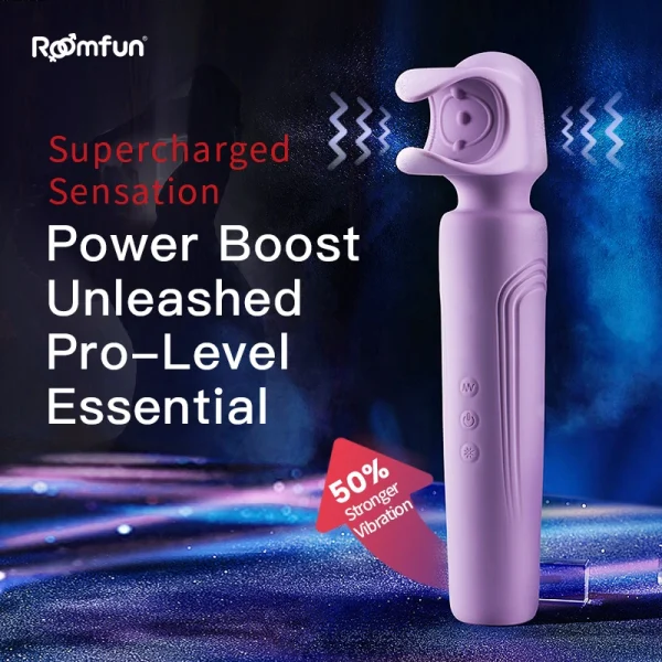 Sex Toys For Man - Forced climax AV vibrator 2.0 for male (QS-042) - Image 2