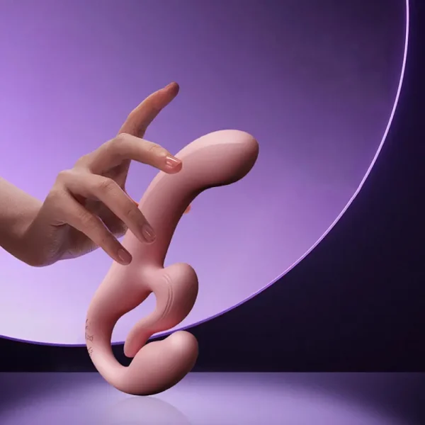 Anal Toys，Anal Sex Toys，QS-083 C-spot Double-Ended Dildo (1)