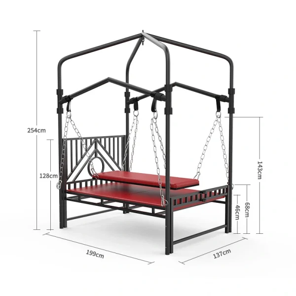 Dungeon Bed Frame – dream hotbed (ZW-047) - Image 6