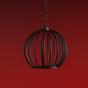 Dungeon Equipment，Sex Dungeon Equipment，pumpkin cage hanging cage (1)