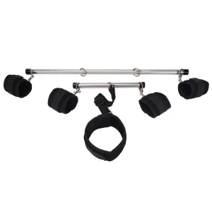 Dungeon Furnishings，PU-001 Stainless Steel Bondage kit (4)