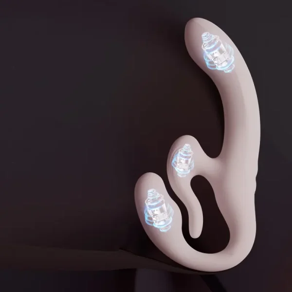 G-Spot Vibrators - C-spot Double-Ended Dildo (QS-083) - Image 4