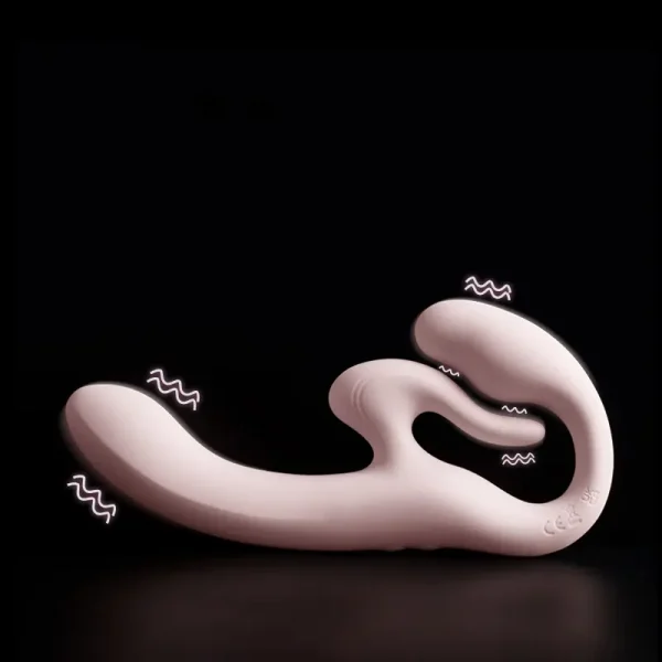 G-Spot Vibrators - C-spot Double-Ended Dildo (QS-083) - Image 5