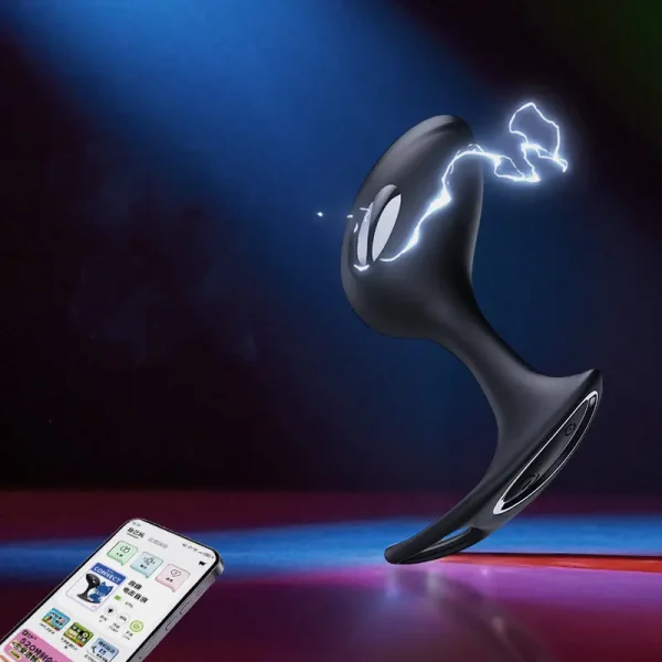 Prostate Vibrator - Electric shock anal plug (QS-080) - Image 3