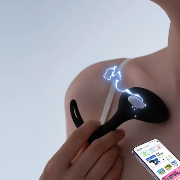 Prostate Vibrator - Electric shock anal plug (QS-080) - Image 4